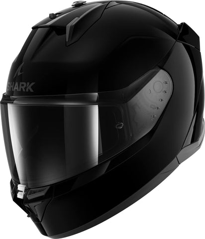 SHARK, Integral Motorcycle Helmet D-SKWAL 3 BLANK Black BLK, S