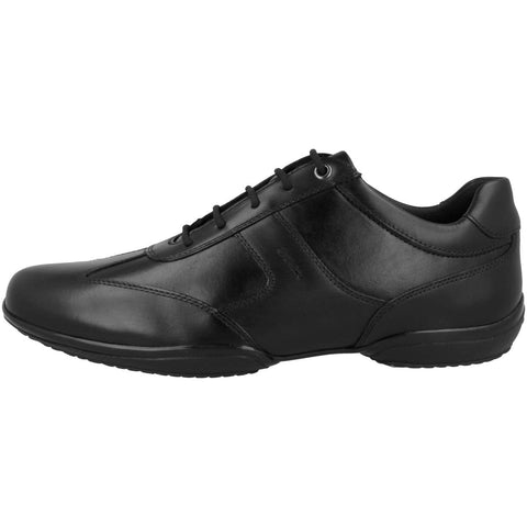 Geox Men's Oxford Lace-Up, Black, 11