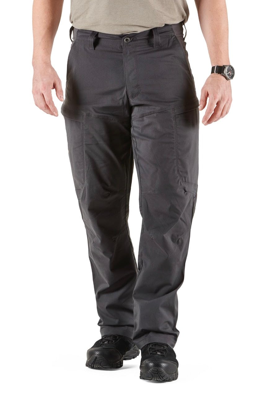 5.11 Tactical Men's Apex Pants, Regular Fit, Gusseted, 10 Pockets, Style 74434, Volcanic 2, 34W x 32L