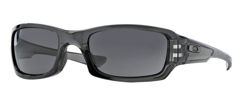 Oakley Men's Fives Squared Eyewear, Grey Smoke/Warm Grey, 54 mm