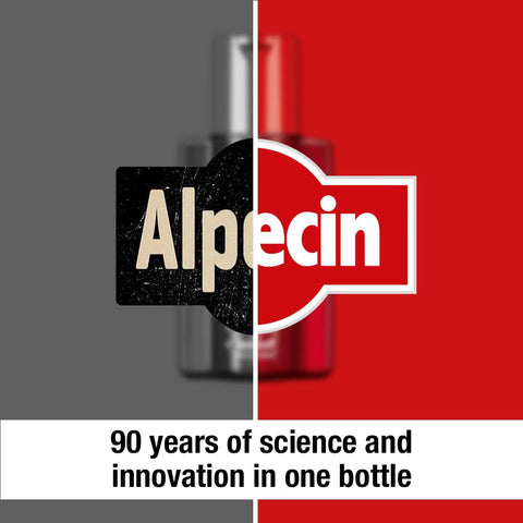 Alpecin Double Effect Shampoo 2x 200ml | Anti Dandruff and Natural Hair Growth Shampoo | Energizer for Strong Hair | Hair Care for Men Made in Germany