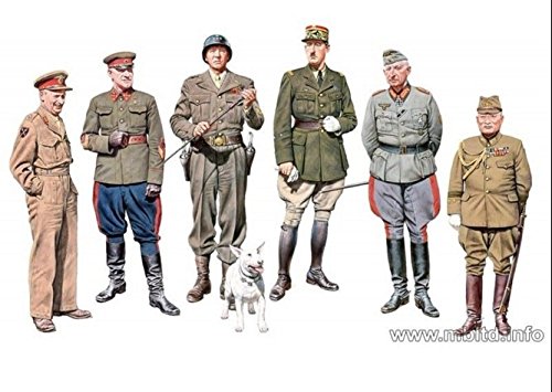 Master Box The Generals of WW II 6 Figures 1/35 35108