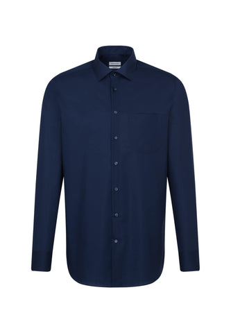 seidensticker Men's Regular Fit, Dark Blue, 16