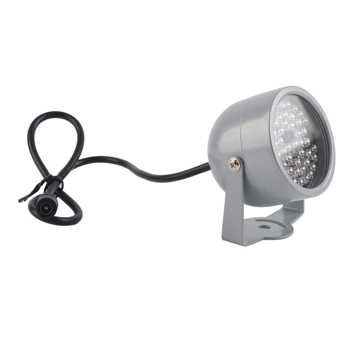 48 LED Infrared Night Vision Light, DC 12V 1A Waterproof Camera Lights 20m LEDs IR Illuminator Dustproof Illumination Lamp Smart Photography Infrared Floodlight for Outdoor Indoor Security Cameras