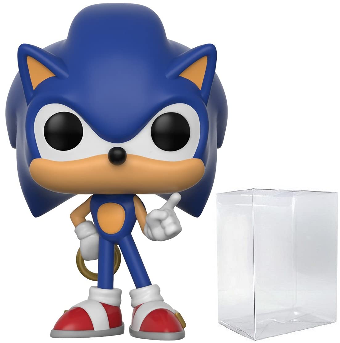 POP Funko Games: Sonic The Hedgehog - Sonic with Ring Vinyl Figure