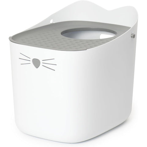 (4) Catit Pixi Litter Box Grey