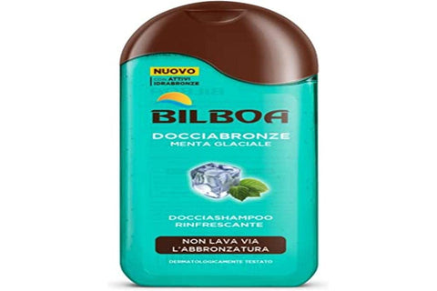 Bilboa, Refreshing Shower Gel Shampoo with Glacier Mint for Body and Hair 220ml