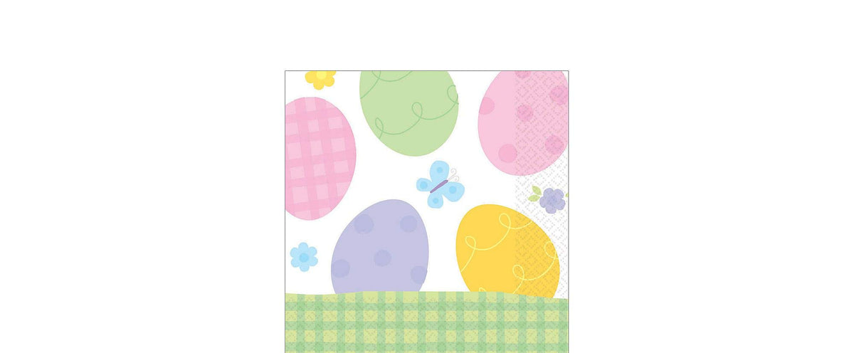 Amscan Easter Eggstravaganza Paper Luncheon Napkins, 20 Ct. | Party Tableware