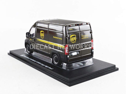 Greenlight 86156 1: 43 2018 Ram Promaster 2500 Cargo High Roof - United Parcel Service (Ups) Worldwide Services - New Tooling, Multi