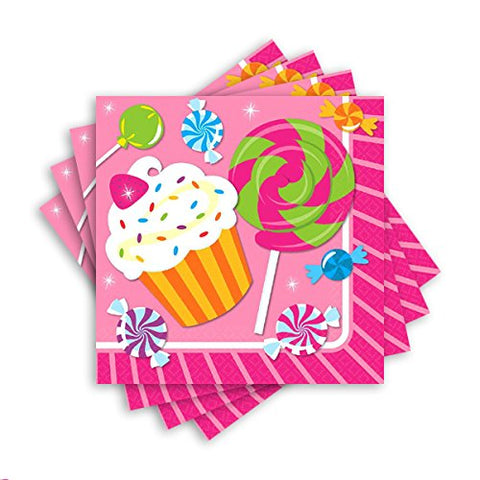 Sweet Shop Luncheon Napkins