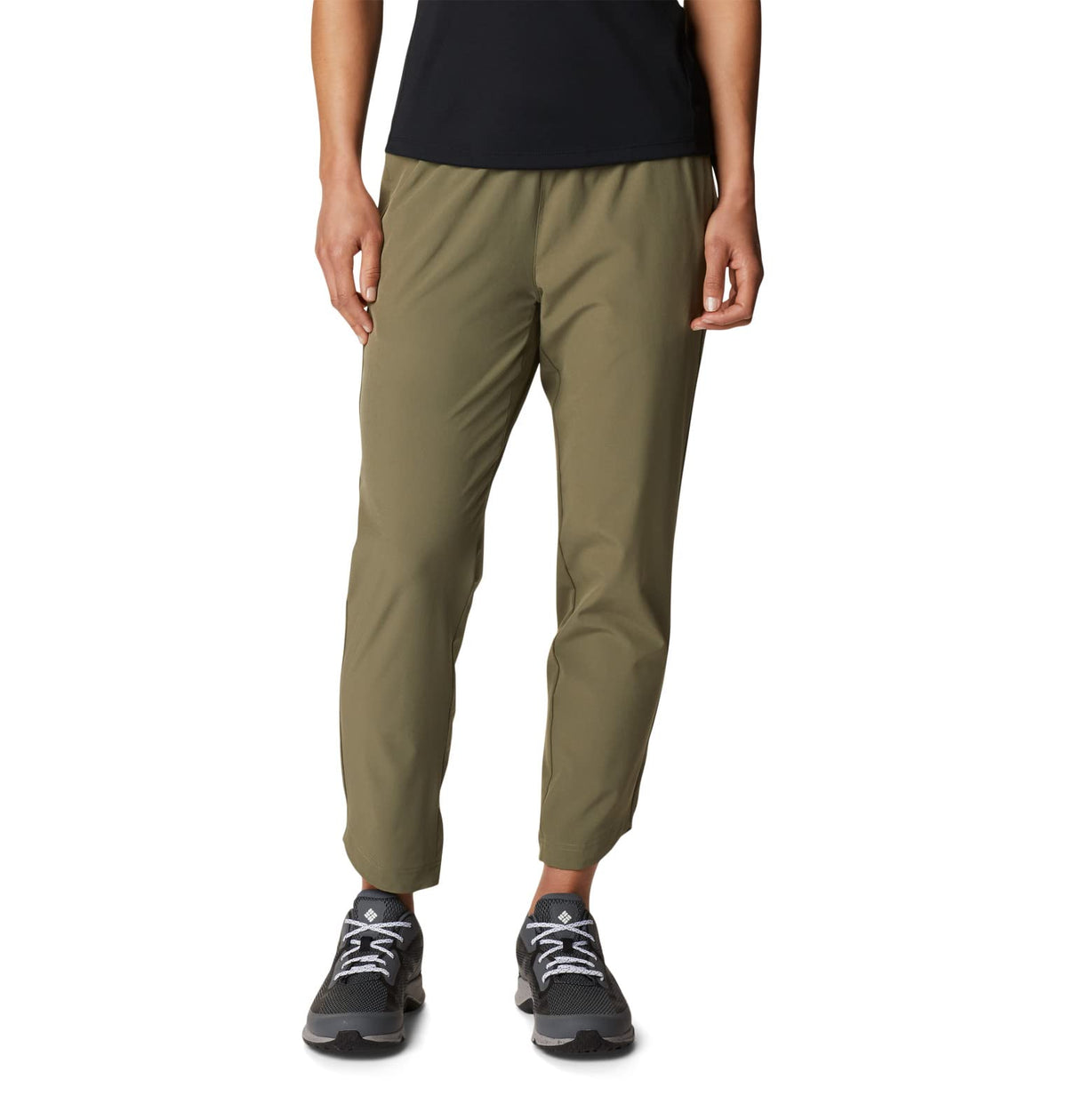 Columbia Women's Hike Pant, Stone Green, Large