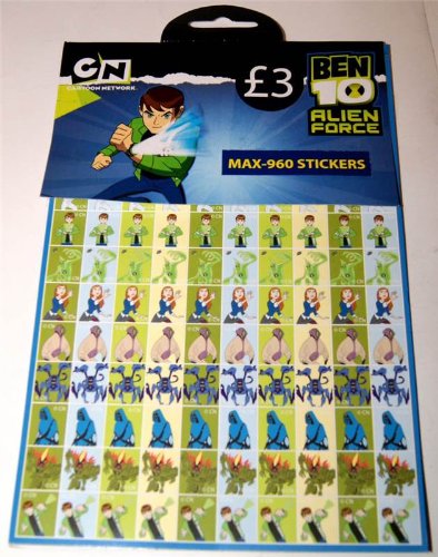Ben 10 Alien Force 960 Stickers