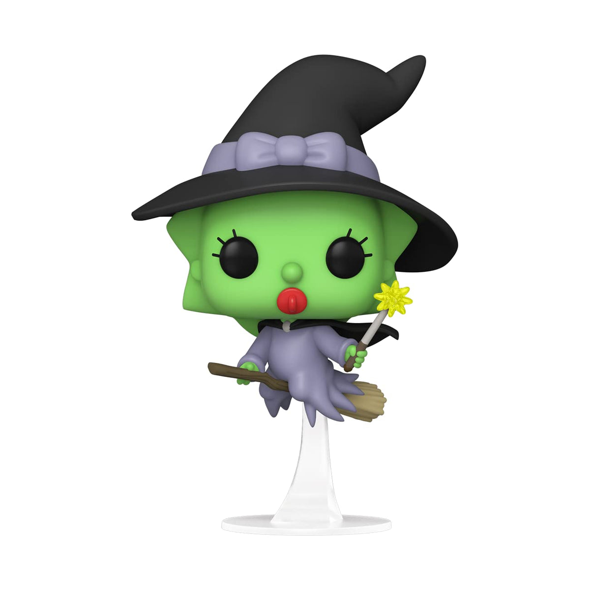Funko Pop! TV: Simpsons - Witch Maggie, Amazon Exclusive (Glow in The Dark), Multicolor, 66342