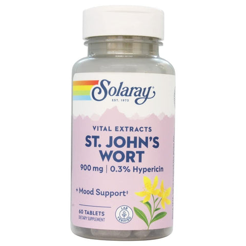 Solaray - Guaranteed Potency St. John's Wort One Daily 900 mg. - 60 Tablets