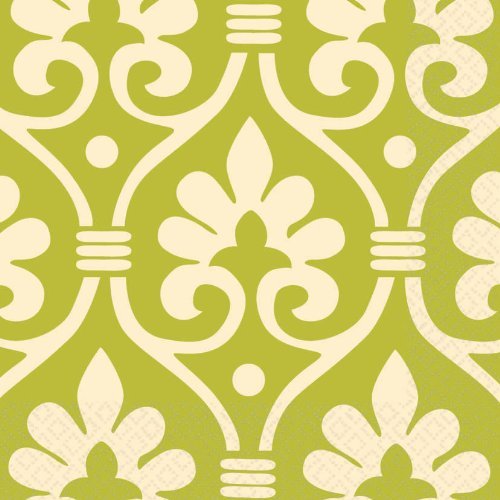 Natural Damask Luncheon Napkin