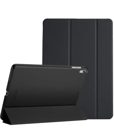 ProCase for iPad Air 3rd 10.5" 2019 / iPad Pro 10.5" 2017 Case, Ultra Slim Lightweight Cover with Translucent Back for iPad 10.5 Inch -Black
