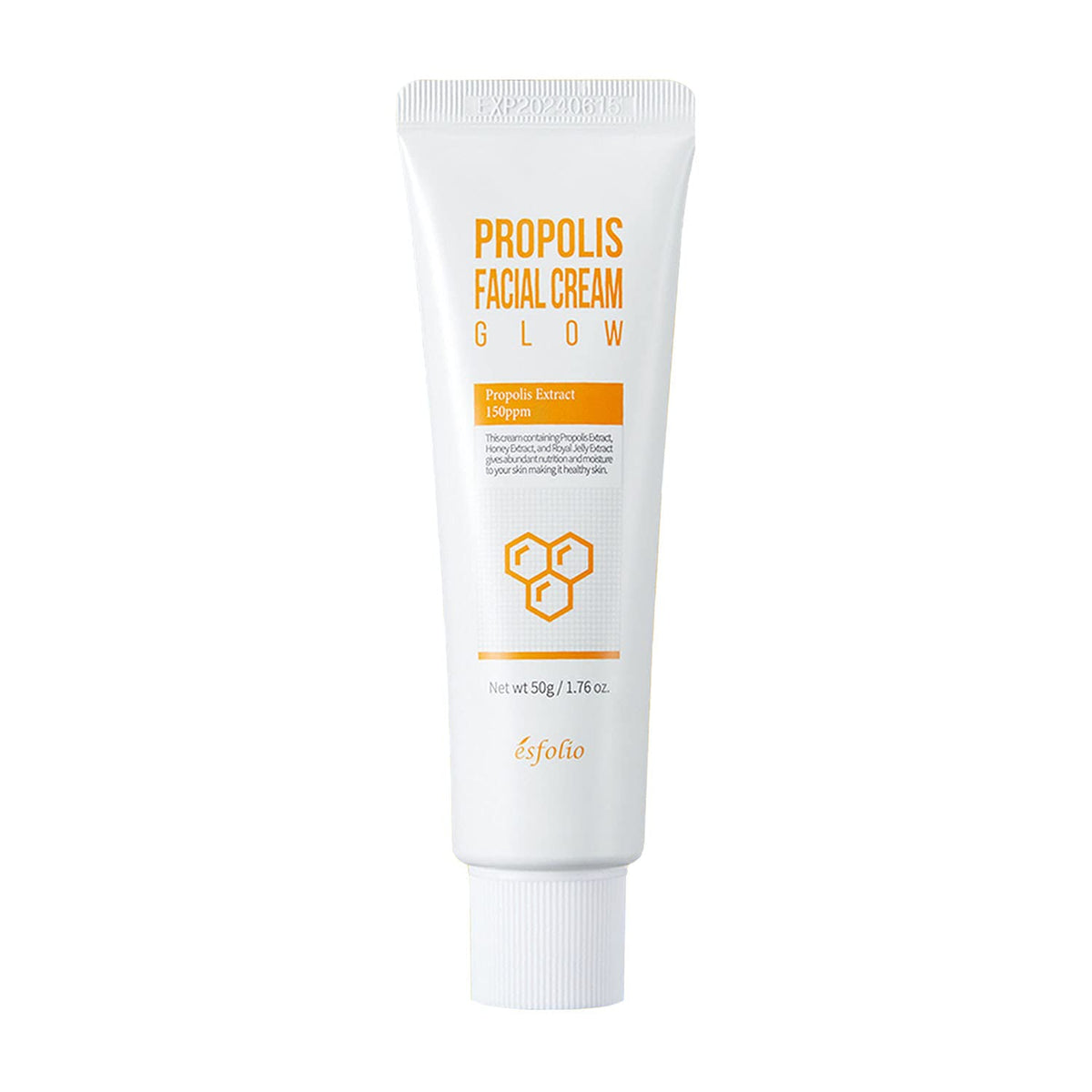 esfolio Propolis Facial Cream 1.76 Fl oz - Intensive Skin Care, Glow,Nutrition
