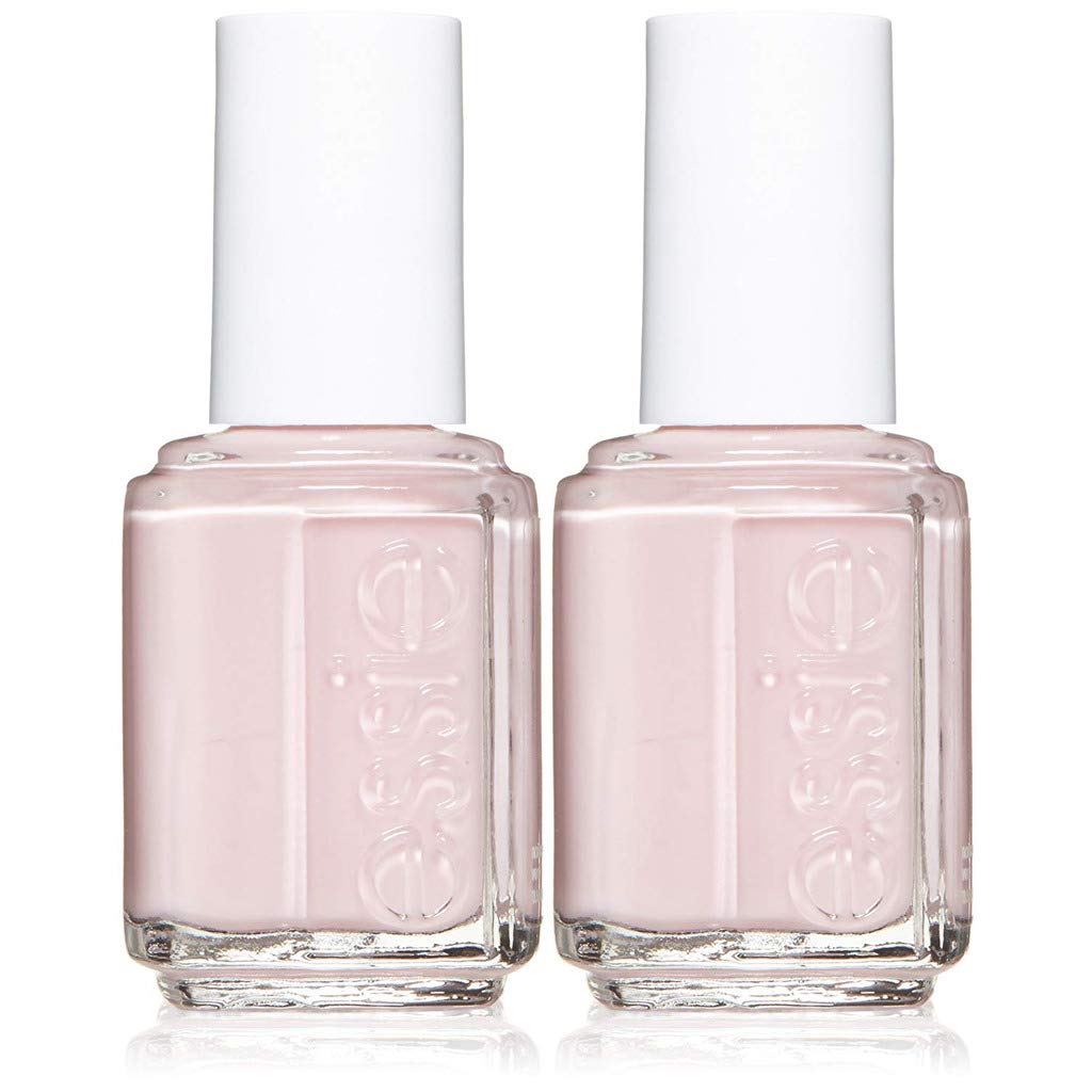 essie nail polish, minimalistic, pink sheer nail polish, 0.46 fl. oz. , 2 count