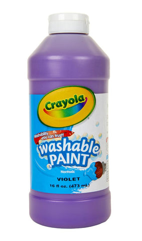Crayola Washable Paint 16oz Violet/Purple