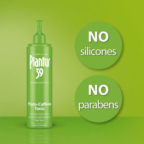Plantur 39 Caffeine Tonic Prevents and Reduces Hair Loss 200ml | Support Hair Growth and Hair Thickening | Women Hair Care Made in Germany
