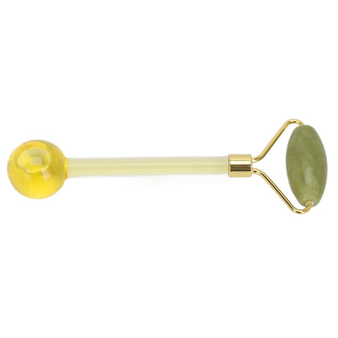 Face Massage Globes for Facials, Facial Globes for Daily Beauty Routines, Tighten Skin, Reduce Puffiness and Headaches and Enhance Circulation (Type A)