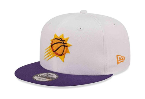 New Era NBA Phoenix Suns White Crown Team 9FIFTY Snapback Cap, GrÃ¶ÃŸe:S/M