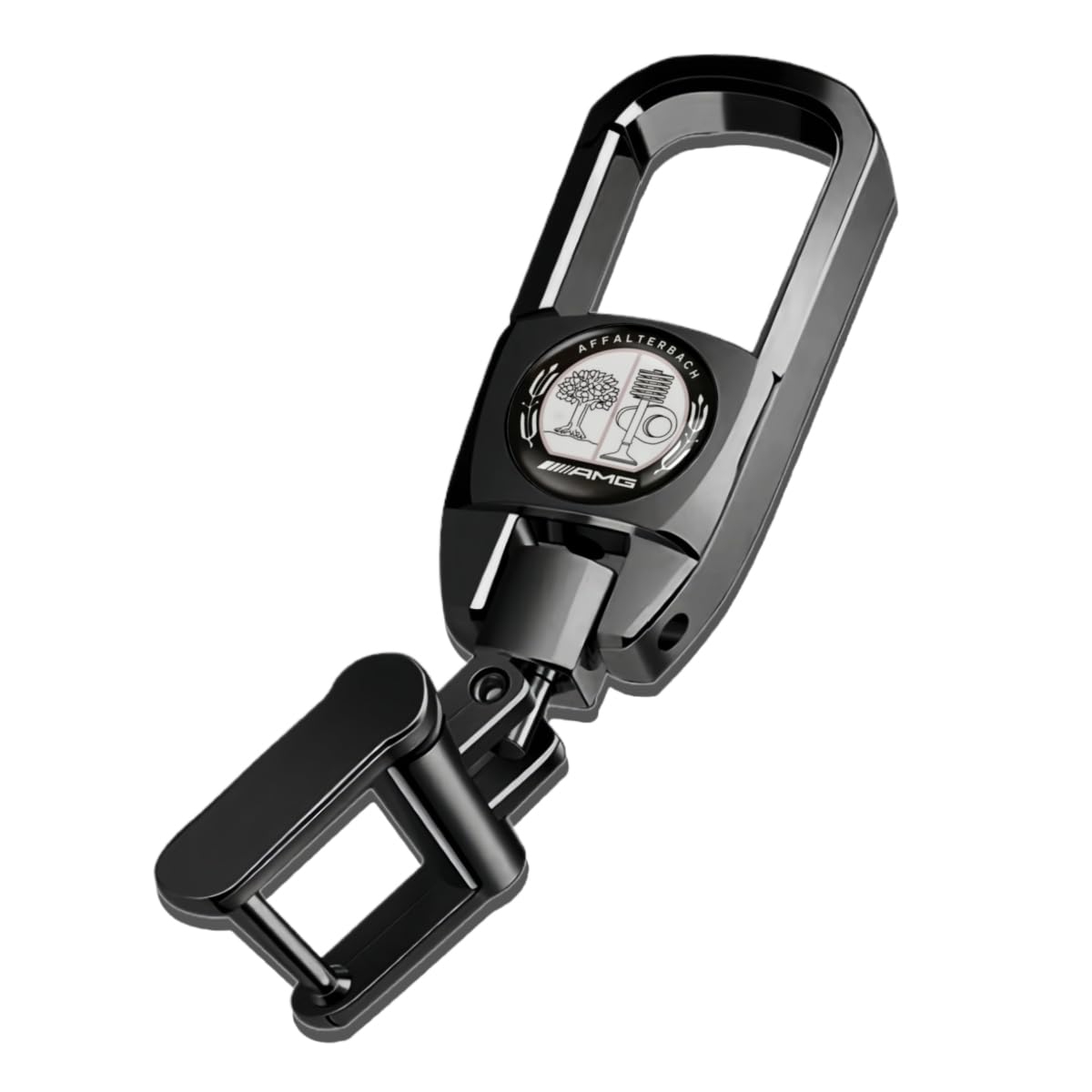 JULOPO Car keychain keyring Premium alloy Compatible with AMG A C E S Class G63 CLS CLK GLE GLC GLS C63 C43 C300 key Accessories and more
