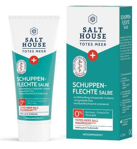 SalthouseÂ® Dead Sea Therapy Psoriasis Ointment I Hydrating and Relieving Dead Sea Salt, Dead Sea Magnesium I Clinically Tested (75 ml)