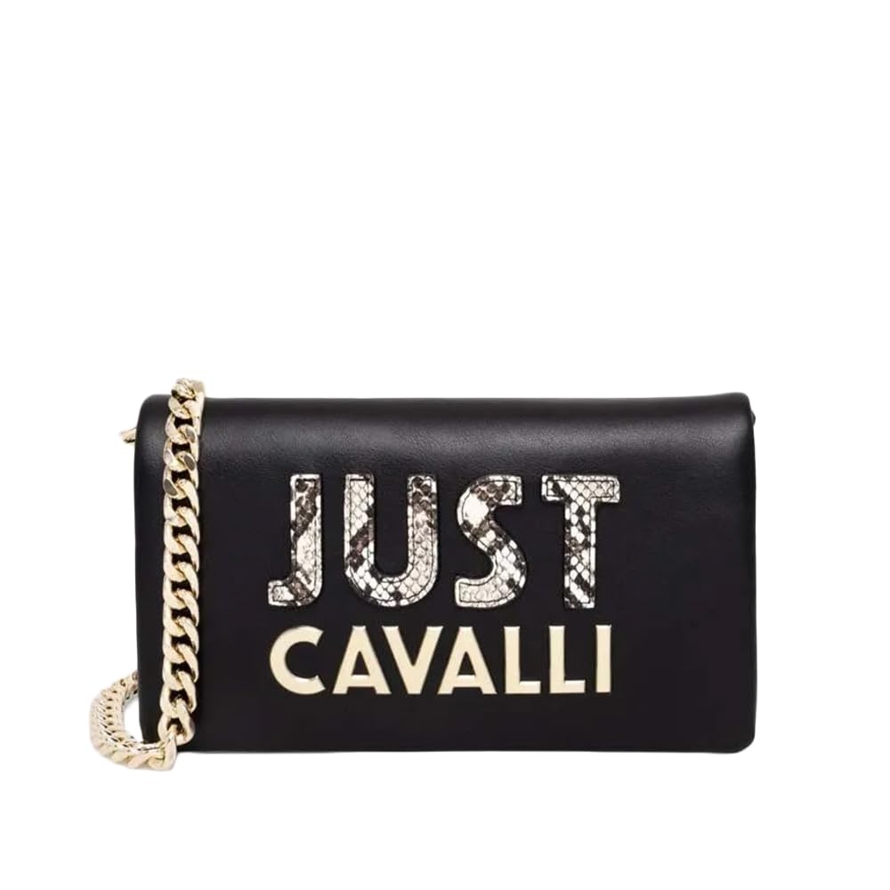 Just Cavalli Range C Cut Out Logo - Sketch 5, 899 Black, Onesize
