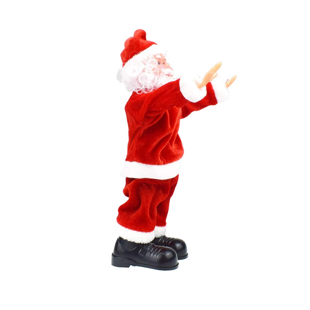 PRETYZOOM Handstand Santa Christmas Santa Doll Twerking Santa Claus Doll Toy Dancing Santa Toy Kids Santa Claus Toy Electric Santa Claus for Kids Electric Santa Claus Toy Battery