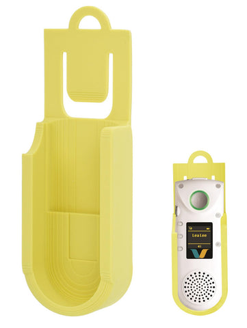 LUAATT Universal Badge Holder Compatible with Vocera B3000/B3000n,Ideal for Protecting and Carrying Badges with Optimal Design (Yellow)