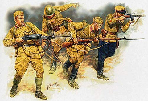 BUNDLE LOT of EASTERN FRONT SERIES 3 PLASTIC KITS 1/35 MASTER BOX