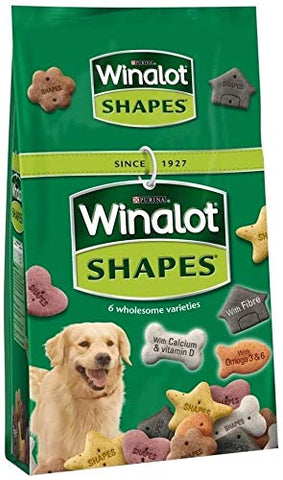 Winalot Winalot 2 x Shapes Dog Treats, 1.8KG