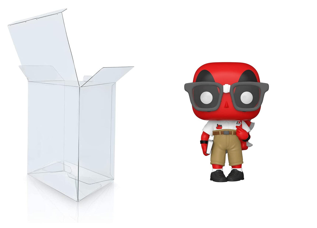 Funko Pop! Nerd Deadpool Exclusive Shop Figure Bundled with Pop Protector