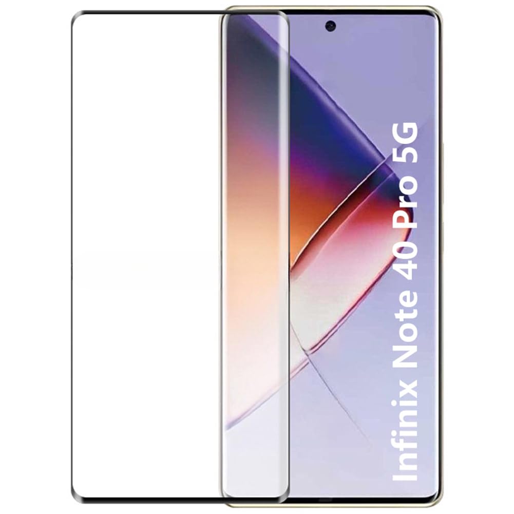 Kepuch Screen Protector Compatible for Infinix Note 40 Pro 5G - Tempered Glass 2 Pack