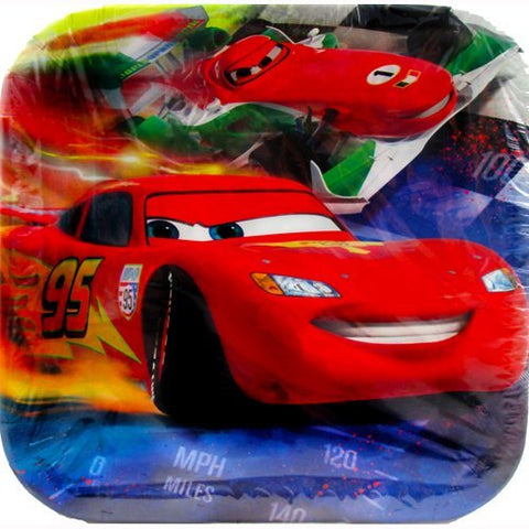 Cars Dream Party Plate (L) [Contains 2 Manufacturer Retail Unit(s) Per Amazon Combined Package Sales Unit] - SKU# 1DPB3885