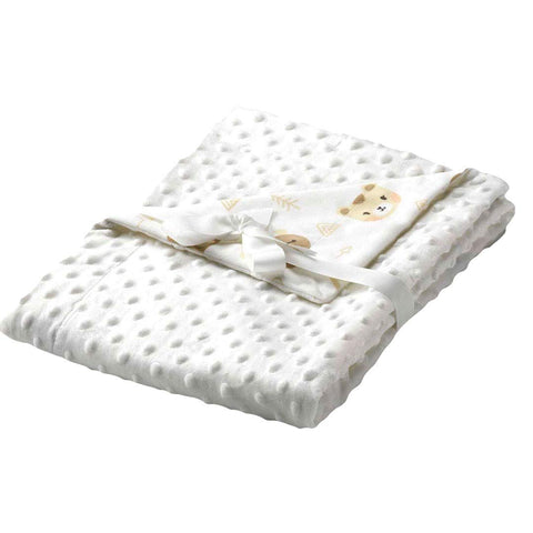 MORA - Anime Baby Blanket for Men - Beige - One size