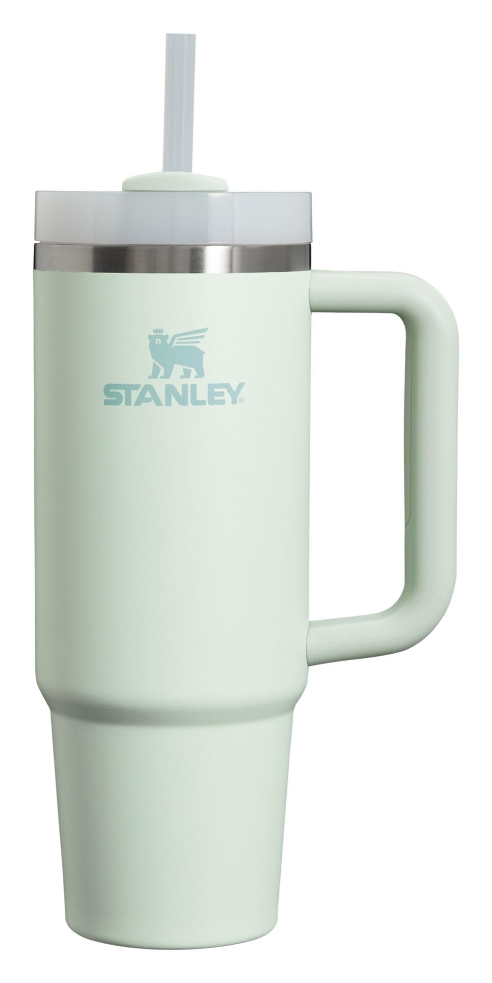 STANLEY Quencher H2.0 FlowState Stainless Steel Vacuum Insulated Tumbler with Lid and Straw for Water, Iced Tea or Coffee, Smoothie and More, Mist, 30oz