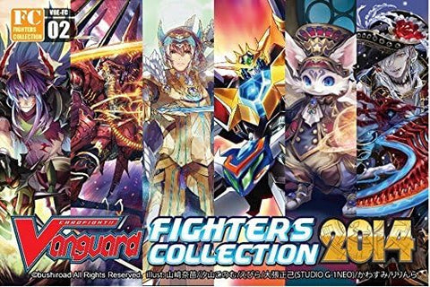 2014 Fighter's Collection English Booster Box - Cardfight Vanguard Card Game - 10 packs / 3 Cards RRR+