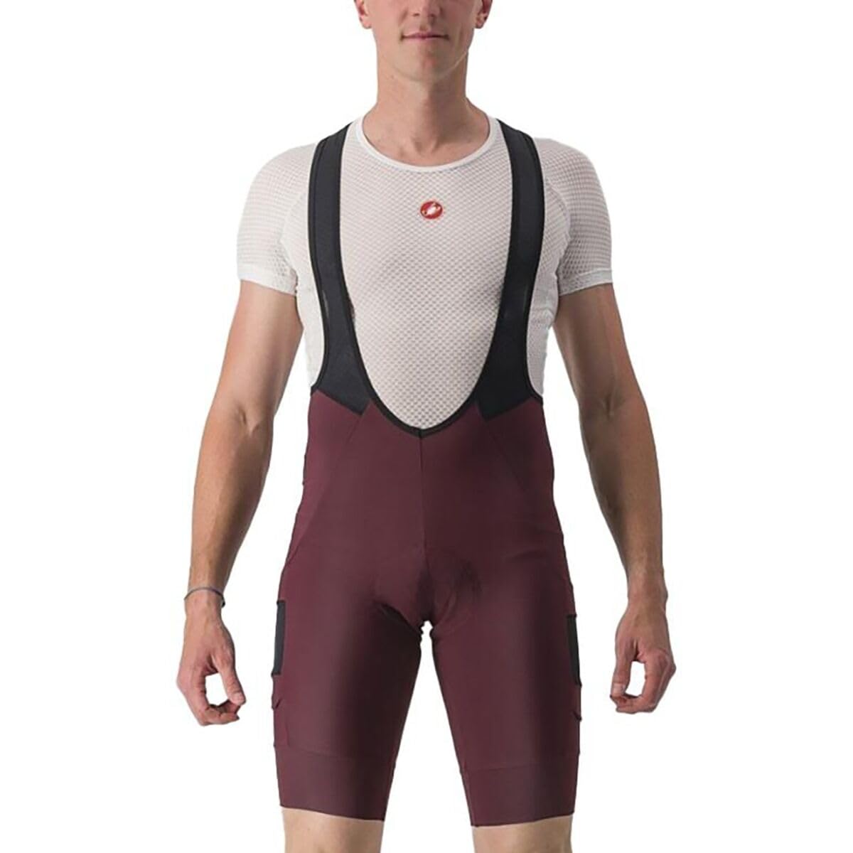 CASTELLI 4523020 UNLTD Cargo BIBSHORT Men's Short Cycling Dungarees Black XS