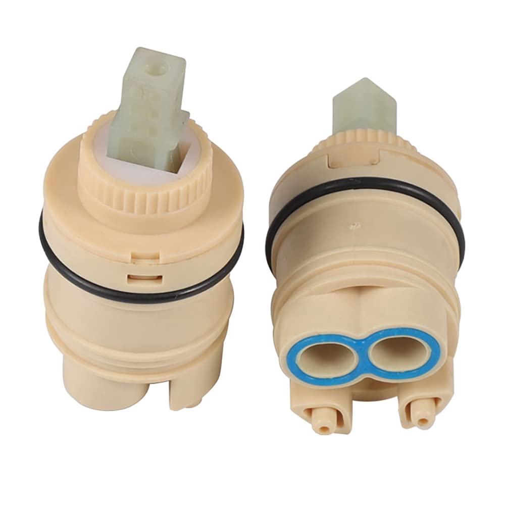 Ceramic Cartridge Ceramic Disc Tap Cartridge Valve Replacement Faucet Valve Mixer Tap for Single Lever Bath Basin Shower