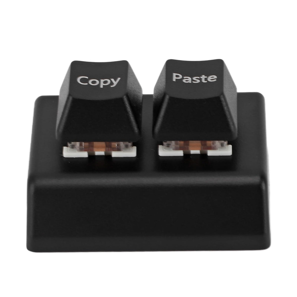 ciciglow 2 Keys Copy Paste Red Switch USB C Mini Mechanical Keypad, Plug and Play, Programmable Design, Suitable for Gaming Office Media