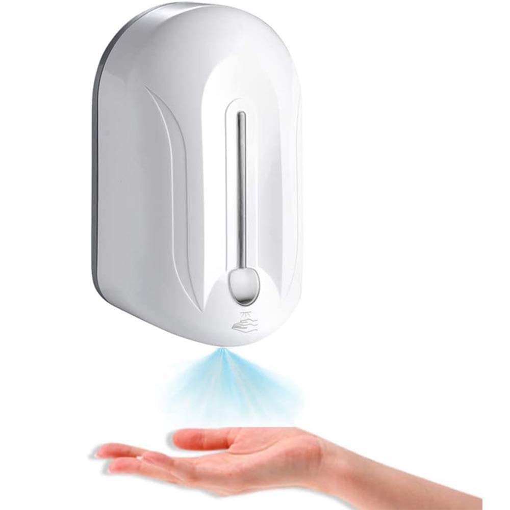 zaizai Automatic Soap Dispenser, 1100 Ml Wall-mounted Sensor Soap Dispenser, Shampoo And Hand Soap Dispenser, Used In Homes And Other Public Places