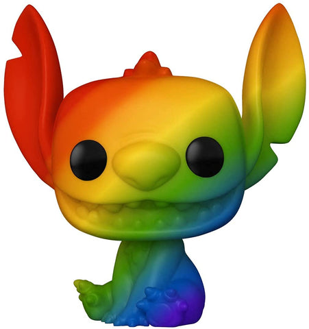 Stitch Rainbow Pop #1045 Disney: Pride Vinyl Figure (Bundled with EcoTek Protector to Protect Display Box)