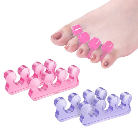 ZaxSota Toe Spreader for Nail Polish Application Toe Separators for Nail Polish Soft Gel Pedicure Kit, Beauty Pedicure Tools Suitable for Supplies for a Salon Pedicure.