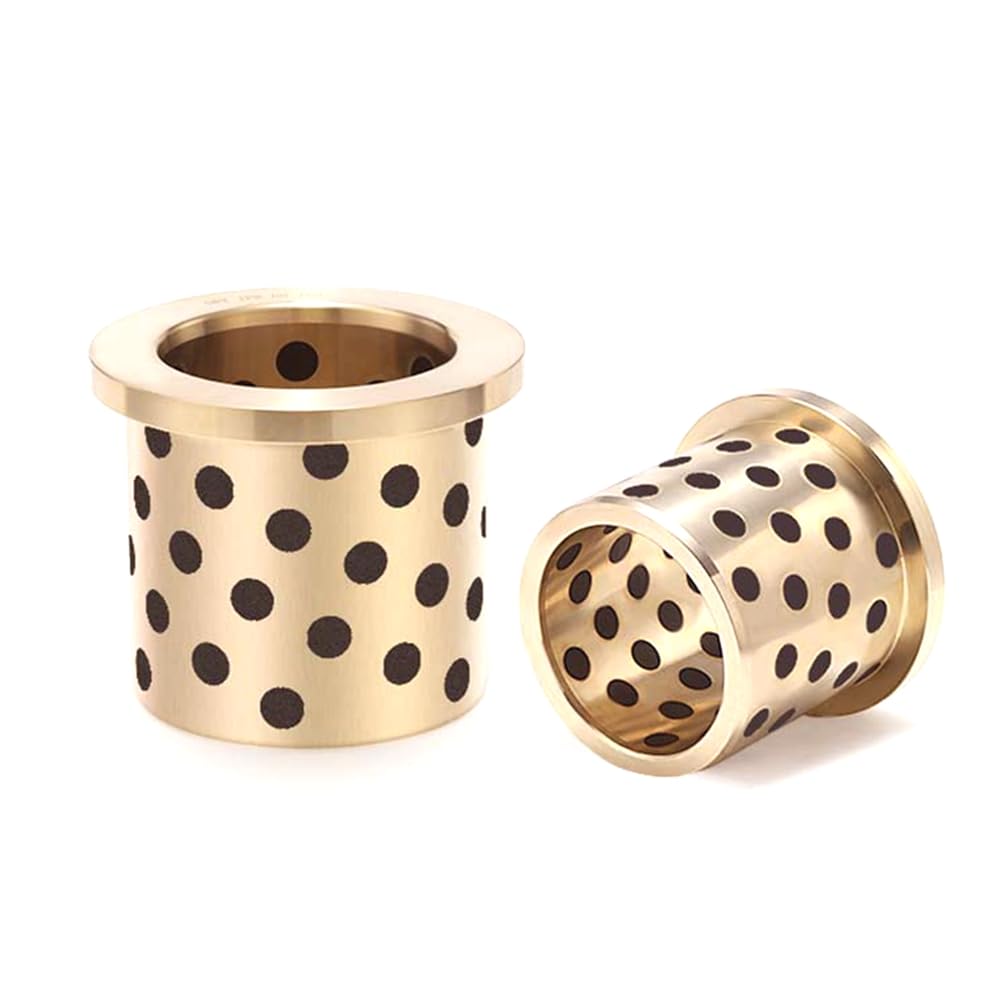 1pcs 45Ã—5/25Ã—35Ã—15mm Shoulder Bearings Sleeve?self-lubricating Oil-Free Bushing with Flange