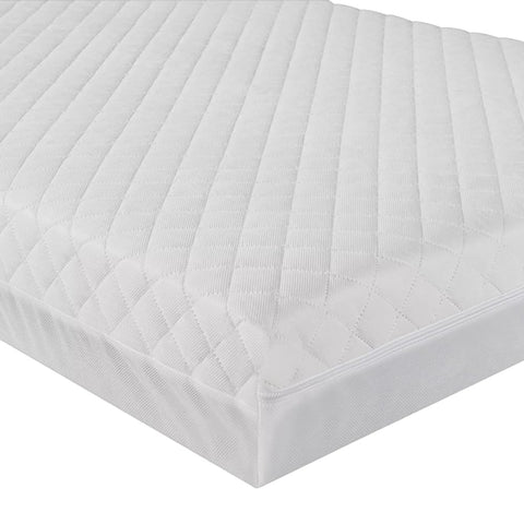 Night Comfort Extra Breathable Baby Toddler Cot Bed Mattress - Anti Allergy & Waterproof Zipped Removable Washable Cover -140 x 70 x 10 cm