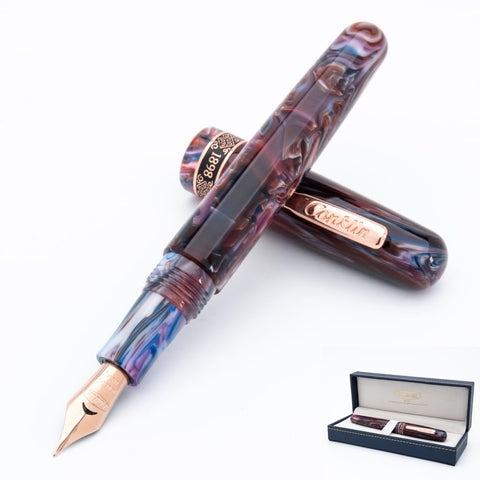 Conklin 1898 Fountain Pen, Misto Purple - B