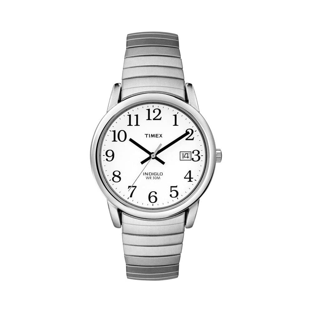Timex Mens Classic Stainless Steel Expandable Watch - T2H451