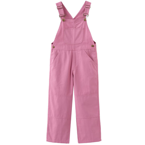 GRANDWISH Girls Pink Bib Overalls with Adjustable Shoulder Strap, Size 6